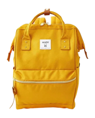 Sac à Dos Anello Cross Bottle Kuchigane Jaune