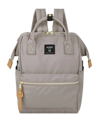 Rucksack Anello Cross Bottle Kuchigane Grey