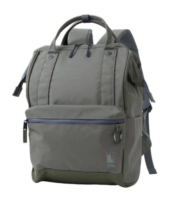 Sac à Dos Anello Expand3 Kuchigane pour Ordinateur Portable 15 Pouces Vert