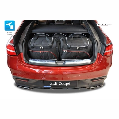 Tassenset Kjust Mercedes Gle Coupe 2013+  (5-delig) Variant I