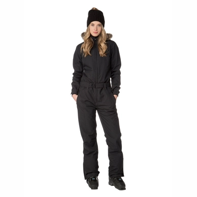 Skipak Women Snowsuit True Black | Outdoorsupply