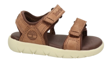 Timberland Toddler Nubble Sandal Lthr 2 Strap Cappuccino