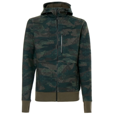 Hoodie Oakley Mens Full Zip Scuba Fleece Camou