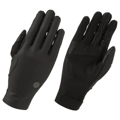 Fietshandschoen AGU Raceday Fleece Glove Essential Black