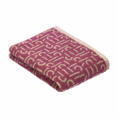 Serviette de Douche Esprit Scatter Blackberry (67 x 140 cm) (Lot de 2)