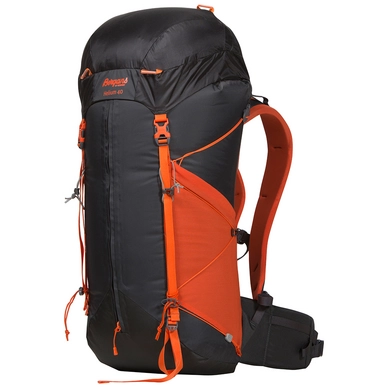 Backpack Bergans Helium 40 Solid Charcoal Koi Orange
