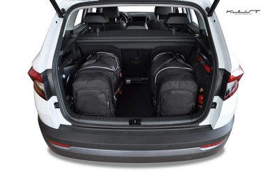 Tassenset Kjust Skoda Karoq 2017+  (4-delig) Variant I