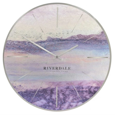 Wandklok Riverdale Brixton Metallic 30 cm