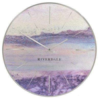 Wanduhr Riverdale Brixton Metallic 50 cm