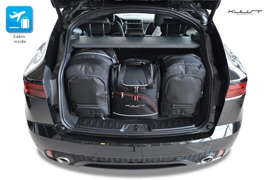 Tassenset Kjust Jaguar E-Pace 2017+  (4-delig) Variant II