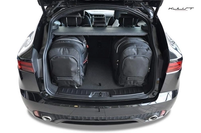Tassenset Kjust Jaguar E-Pace 2017+  (4-delig) Variant II