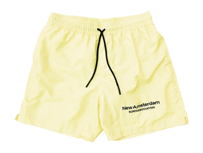 Kurze Hose New Amsterdam Surf Association Logo Herren Yellow