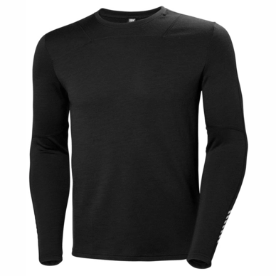 Ondershirt Helly Hansen Men Lifa Merino Crew Black