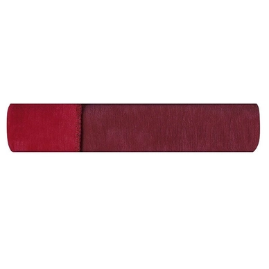 Plaid S.Oliver Tweekleurig Rood/ Bordeauxrood