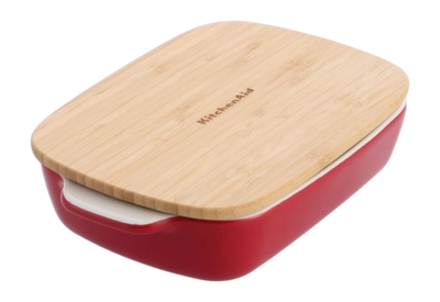 Mittelgroße Auflaufform mit Deckel KitchenAid Empire Red