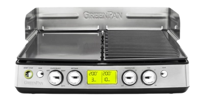 Tafelgrill Greenpan Elite Xl Smoke-Less Grill Zilver