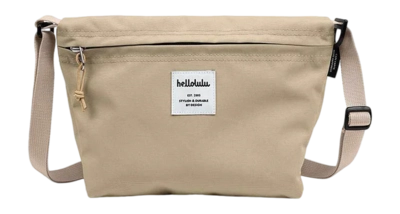 Schoudertas Hellolulu Cana Klein Beige