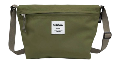 Schoudertas Hellolulu Cana Klein Groen