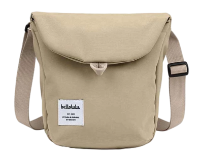 Schoudertas Hellolulu Desi Klein Beige