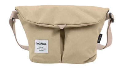 Schoudertas Hellolulu Mini Kasen Beige