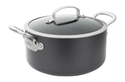 Stielkasserolle GreenPan Barcelona mit keramischer Antihaftbeschichtung mit Deckel 24 cm