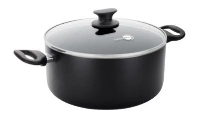 Kookpan Greenpan Cambridge Black Met Keramische Antikleeflaag Met Deksel 24 cm