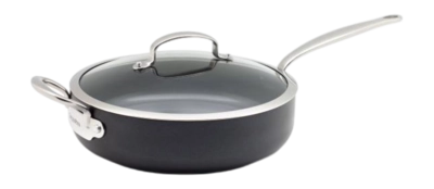 Hapjespan Greenpan Barcelona Met Keramische Antikleeflaag Met Deksel 28 cm