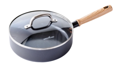 Hapjespan Met Deksel  Greenchef Vintage Met Keramische Antikleeflaag 24 cm