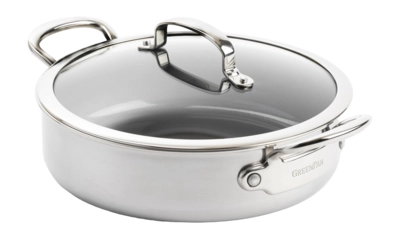 Snack Pots and Pans GreenPan Première With Ceramic Non-Stick Coating With Lid 26 cm