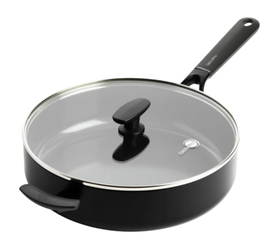 Hapjespan Greenpan Smart Collection Met Keramische Antikleeflaag Met Deksel 28 cm
