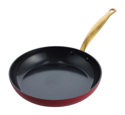 Poêle de Cuisson GreenPan Barcelona Avec Revêtement Antiadhésif en Céramique Red/Gold 28 cm