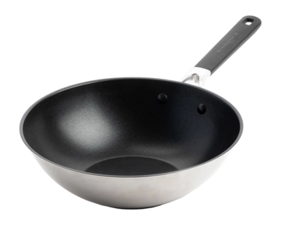 Wokpan KitchenAid Classic Stainless Steel 26 cm