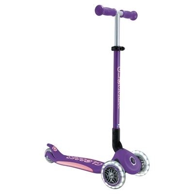 Trottinette Globber Primo Foldable Plus Lights Purple