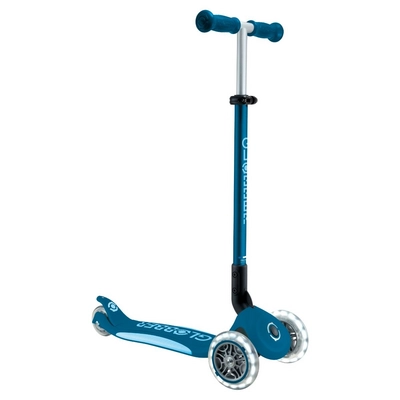 Trottinette Globber Primo Foldable Plus Lights Petrol Blue