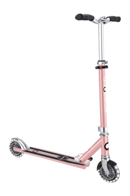 Roller Globber Flow Element Lights Chrome Rose