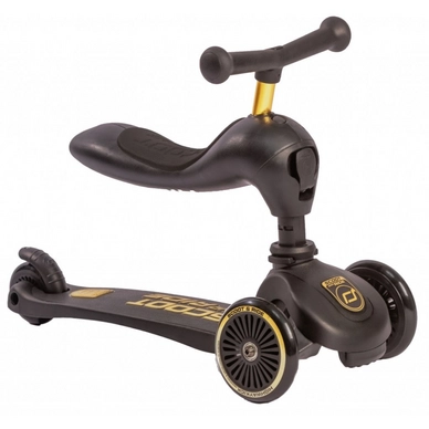 Step Scoot and Ride Highwaykick 1 Black And Gold