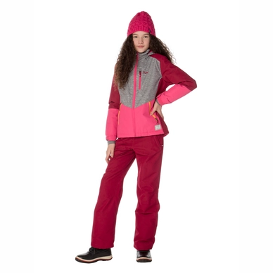 Ski broek Protest Girls Camila Beet Red