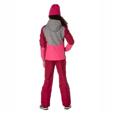 Ski broek Protest Girls Camila Beet Red