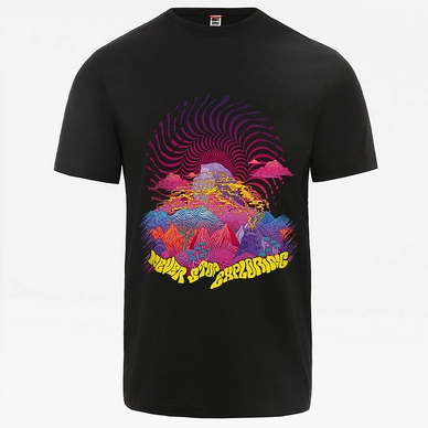 T-Shirt The North Face S/S Graphic Tee TNF Black TNF Lemon Herren