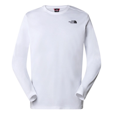T-Shirt The North Face Men L/S Red Box Tee TNF White