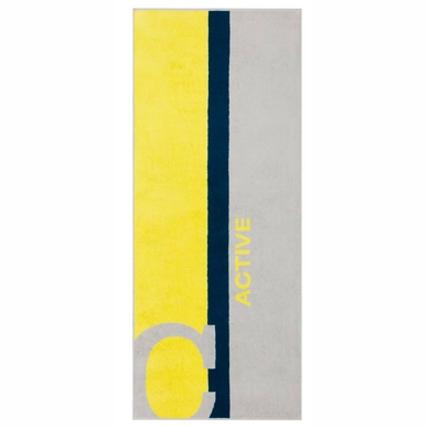 Badlaken Cawö Active Yellow Grey (70 x 180 cm)