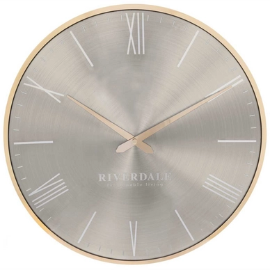 Wanduhr Riverdale Milena Oyster Gold 65 cm