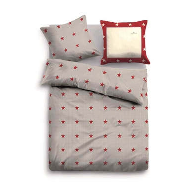 Bettwäsche Tom Tailor Linon Red Stars