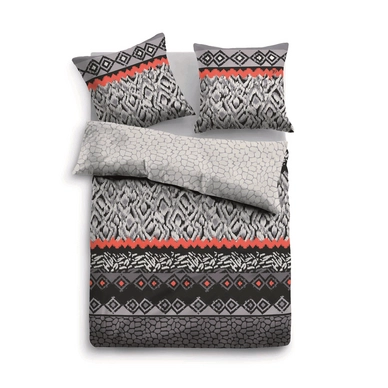Bettwäsche Tom Tailor Denim Linon Hippie Grau