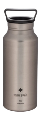 Travel Bottle Snow Peak Ti Aurora Silver 800ml