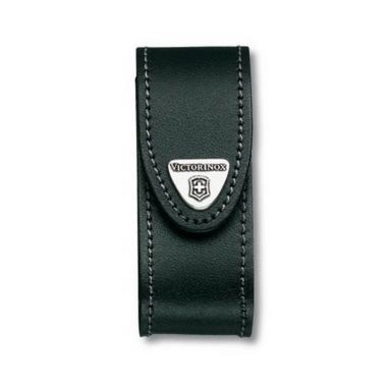 Riem Hoesje Zwart Leer 2-4 Lagen 91 mm Victorinox
