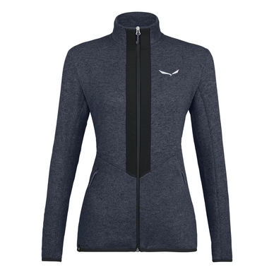 Gilet Salewa Femme Rocca 2 Polarlite Fleece Black Out Melange