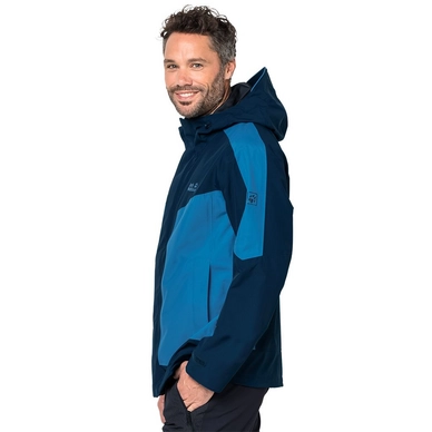 Jas Jack Wolfskin Men Venture Tour Poseidon Blue