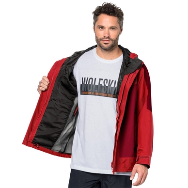 Jas Jack Wolfskin Men Venture Tour Peak Red