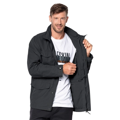 Jas Jack Wolfskin Men Freemont Fieldjacket Phantom
